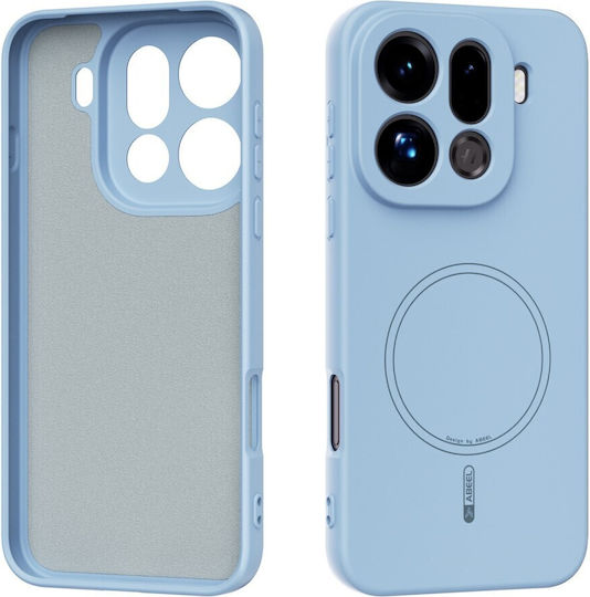 Abeel Back Cover Σιλικόνης Γαλάζιο (Oppo Find X9 Pro 5G)