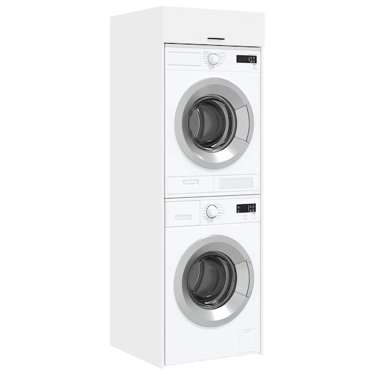 vidaXL Bathroom Cabinet Laundry L67.5xW68xH200cm White