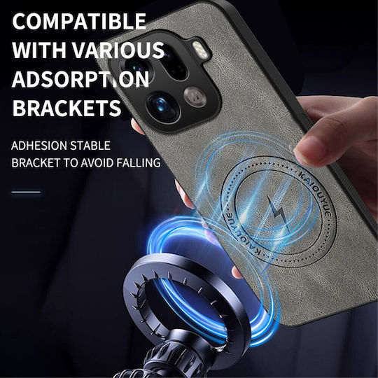 Wanlonfeng Umschlag Rückseite Kunststoff Blau (Oppo Find X9 Pro 5G)