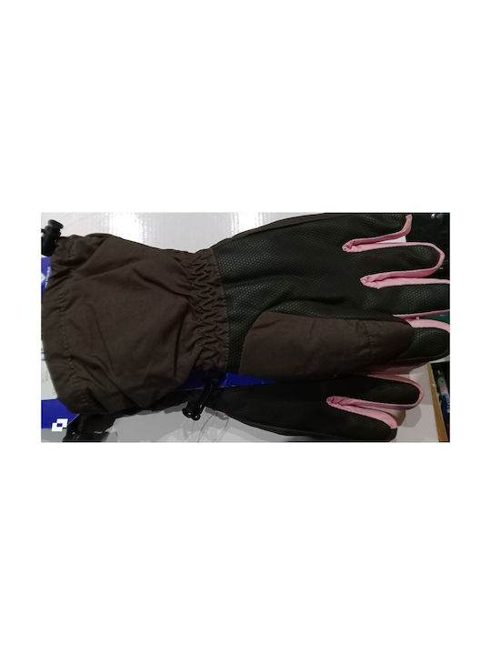 Salomon Παιδικά Γάντια Σκι & Snowboard Καφέ