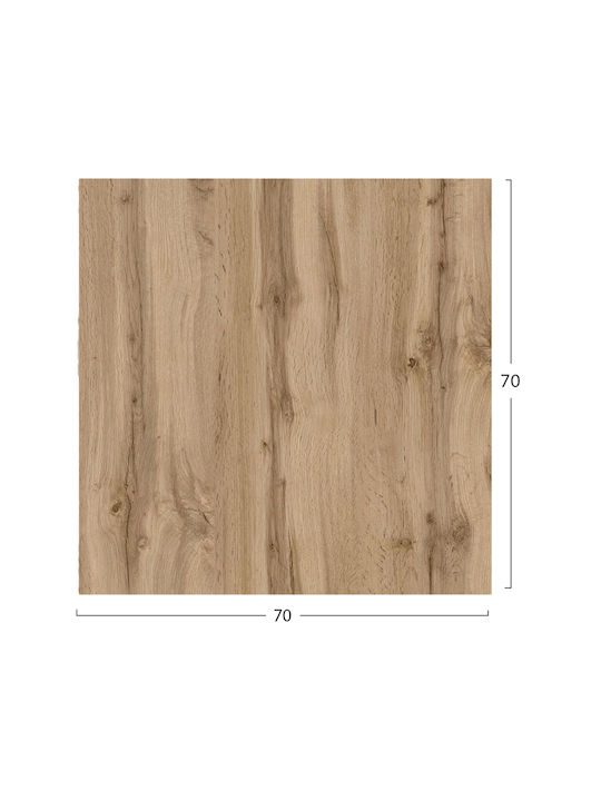 HomeMarkt Επιφάνεια Τραπεζιού από Μοριοσανίδα 70x70cm HM5838