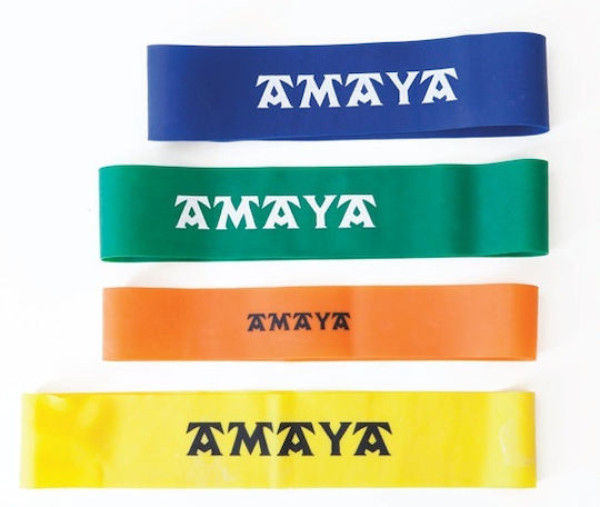 Amaya Mini Resistance Band Very Hard Yellow