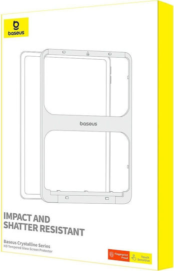 Baseus Tempered Glass Crystalline Series Hd Ipad Pro 12.9inch 2019 20 21 22 P40015000201-03