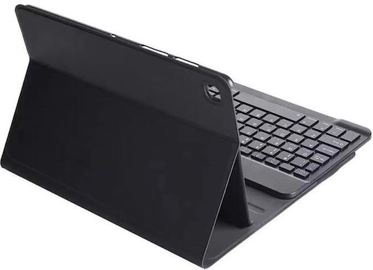 Калъф Bluetooth Клавиатура С Подсветка Lenovo Tab Plus 11.5 Tb-351 Черен