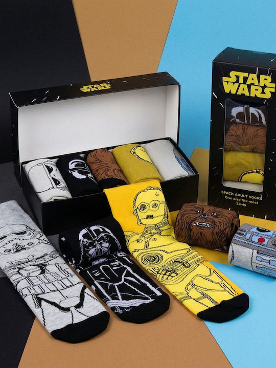 Cerda Star Wars Κάλτσες Πολύχρωμες 5Pack Cerda Star Wars Κάλτσες Πολύχρωμες 5Pack