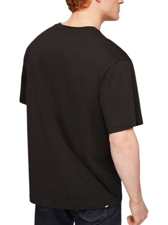 PUMA Rad Cal Kurzarm T-Shirt Schwarz PUMA Rad Cal Kurzarm T-Shirt Schwarz