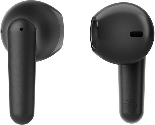 Niceboy Beans 4 Pop In-ear Bluetooth Handsfree Ακουστικά με Αντοχή στον Ιδρώτα Μαύρα