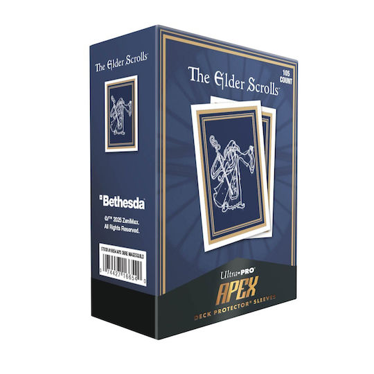 Ultra Pro Elder Scrolls Mages Guild 105ct Apex Deck Protector Sleeves Tabletop Gaming