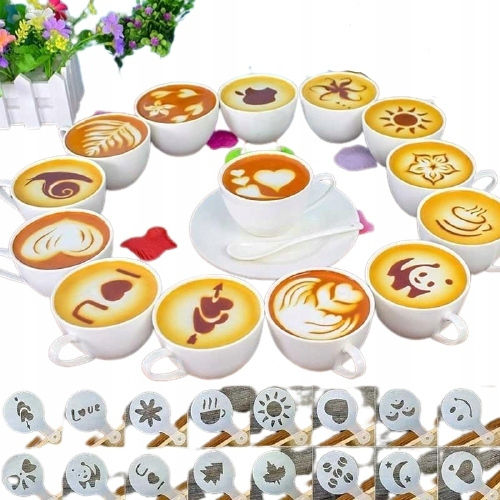 Alista Home Șabloane De Patiserie Din Plastic 8.5x8.5cm 16 Bucăți