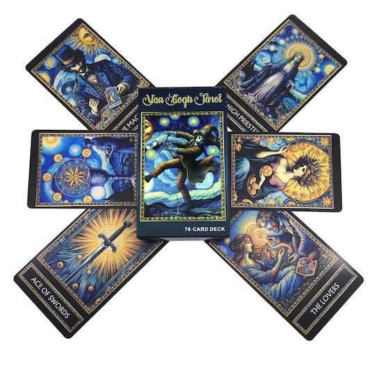 Κάρτες Ταρώ Van Gogh Tarot 10,5cm 78 Εικονογραφημένες Κάρτες
