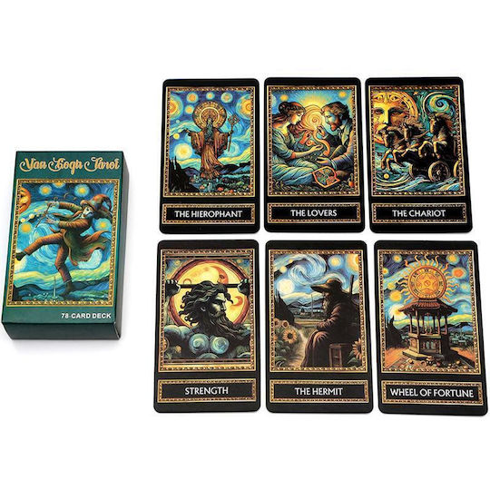 Κάρτες Ταρώ Van Gogh Tarot 10,5cm 78 Εικονογραφημένες Κάρτες
