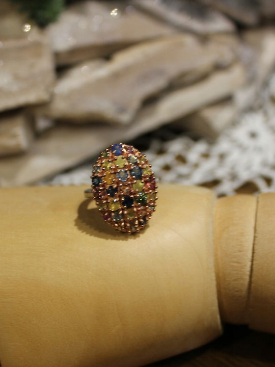 Natural 925 Silver Sapphire Ring Songea 12 3