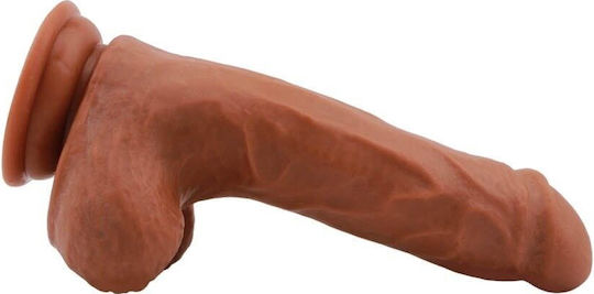 Chisa Novelties Bottomless Pleasure Ρεαλιστικό Dildo με Όρχεις και Βεντούζα Latin 20cm