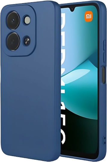 Matt Back Cover Silicon Albastru (Redmi 15C 5G)