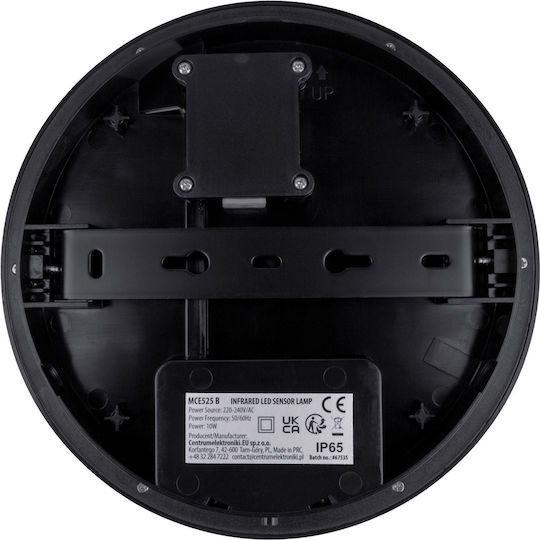 Maclean Energy Wall-Mounted Outdoor LED Lighting IP65 10W With Natural White Light