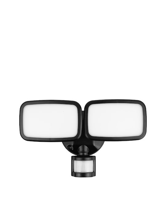 Maclean Energy Επιτοίχιο Εξωτερικό Φωτιστικό LED IP65 20W με Φυσικό Λευκό Φως
