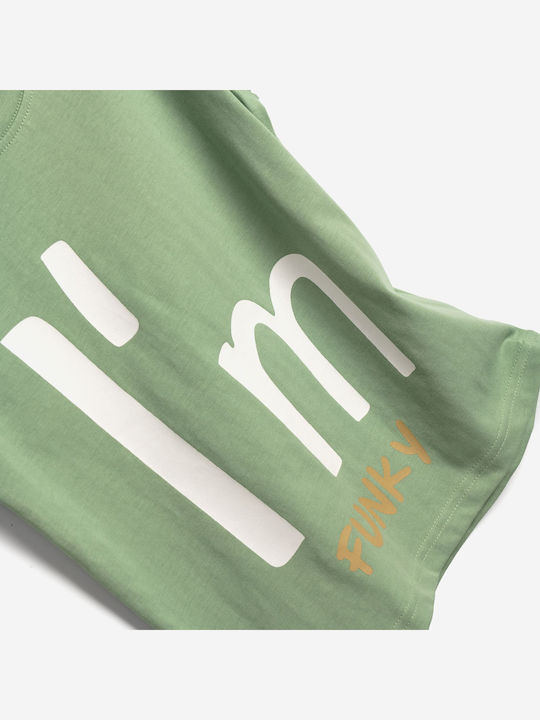 Funky Tricou Verde Funky Tricou Verde