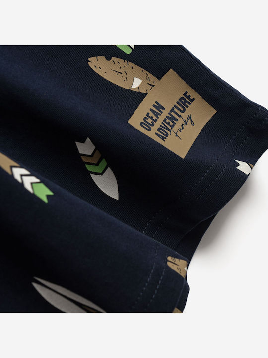 Funky Tricou pentru copii Albastru Funky Tricou pentru copii Albastru