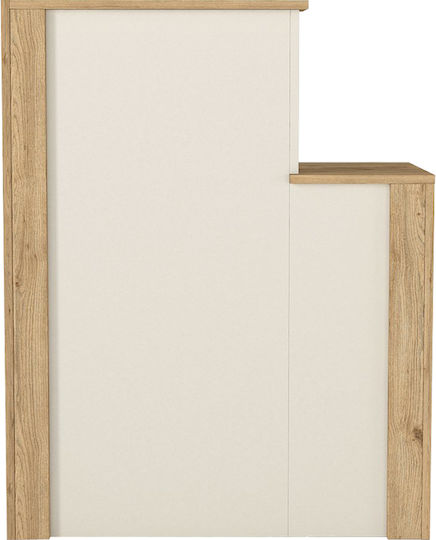 UnicUtil Birou de primire în birou cu Dimensiuni L87xA40xÎ110.3cm
