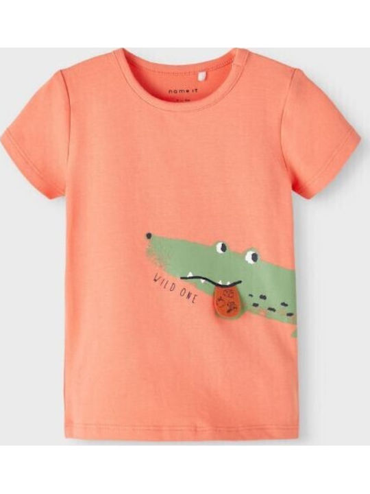 Παιδικό T-shirt Κοραλί