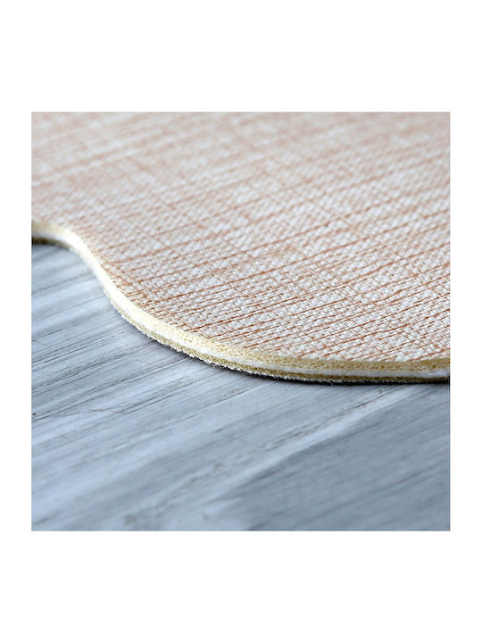 UnicUtil Non-Slip Bath Mats Set 394ANR1580 Powder 2pcs