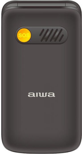 Aiwa FP-30 Dual SIM Κινητό με Μεγάλα Κουμπιά Μαύρο