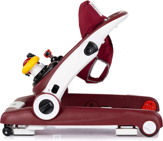 Chipolino Baby Walker with Music for 6+ Months Red