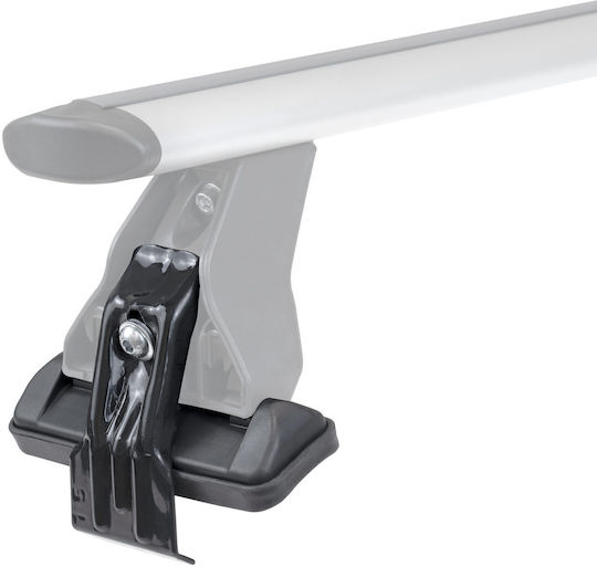 Dlkit103g Kit Typ G Ακρα Πόδια για Μπάρες Οροφής Delta Μαύρα Ασημί Menabo 1 Τεμάχιο Menabo 16780/mb