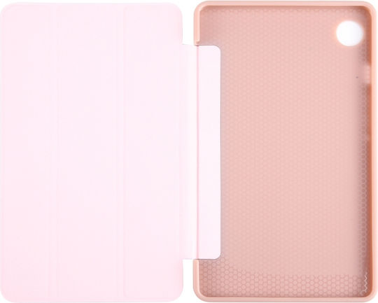 Samsung Galaxy Tab A9 X110/x115 - Dreifach-Falt-Flip-Cover Dreifache Unterstützung Fall, sturzsicher, aus Pu-Leder - Gold Rose (oem)