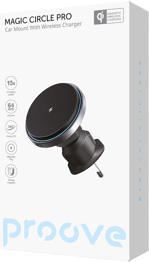 Proove Car Mobile Mount with MagSafe Magnet Black