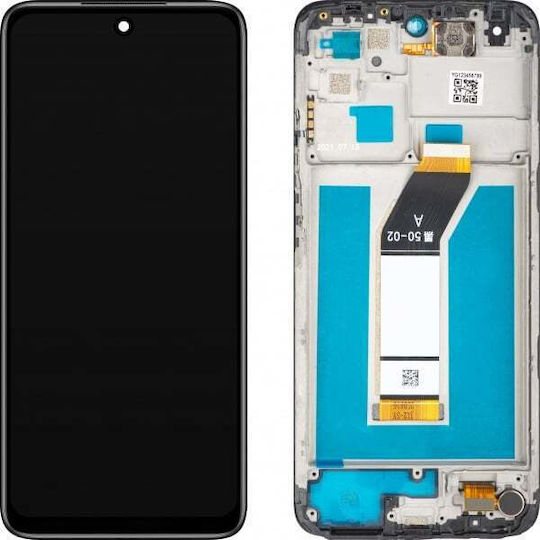 MP Screen with Touch Mechanism for Xiaomi Redmi 10 (2021), 10 (2022), 10 Prime 2022, Note 11 4G (Black)