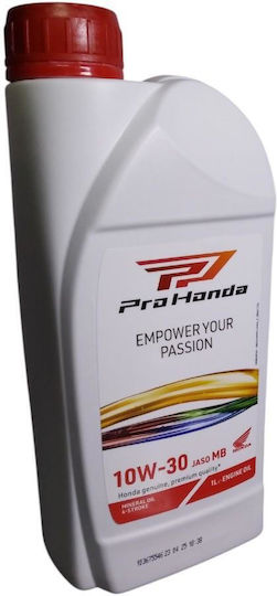 Honda Motorcycle Oil for Four-Stroke Engines 10W-30 1lt