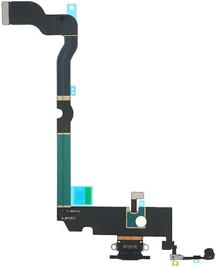 Charging Port Flex Cable Iphone Xs Oem Black