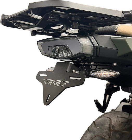 Αναδιπλούμενη– Σπαστή Βάση Πινακίδας Gref Cfmoto 800mt Sport 2022+ Touring 2022-2024 Explore 2022+ Non Radar