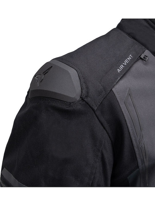 Top speed WP Winter Men's Motorcycle Jacket Waterproof Black/Grey/Red