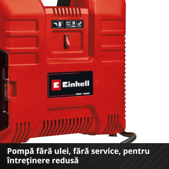 Einhell Τρόμπα Αυτοκινήτου Επαναφορτιζόμενη χωρίς Μπαταρία 36V