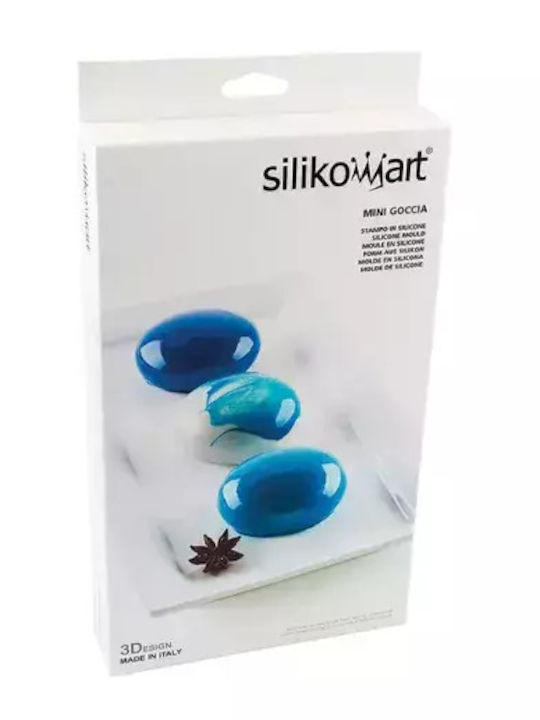 Silikomart Φόρμα Ζαχαροπλαστικής για Cupcakes/Muffins από Σιλικόνη 6.8x3.2εκ.