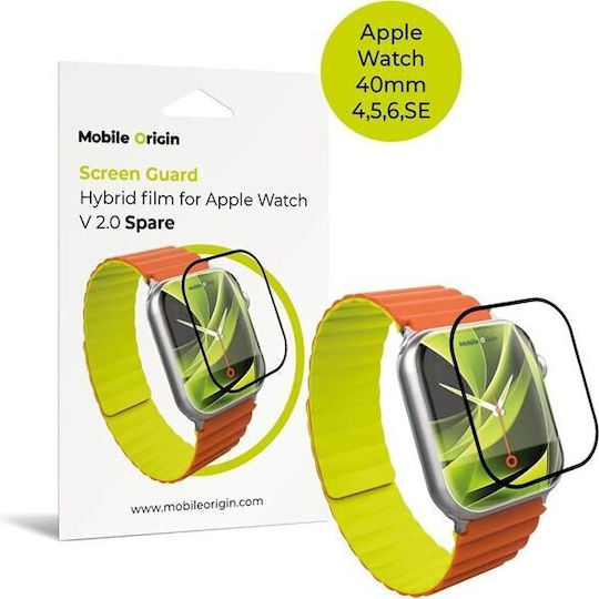 Mobile Origin Screen Guard Screen Protector for the Apple Watch 6/5/4/SE 40mm, Mobile Origin 1pcs