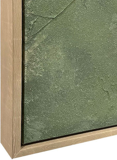 Rhea Gemälde Dekoratives Rahmen 82.6x4.3x122.6cm Segeltuch Öl Beige Ps