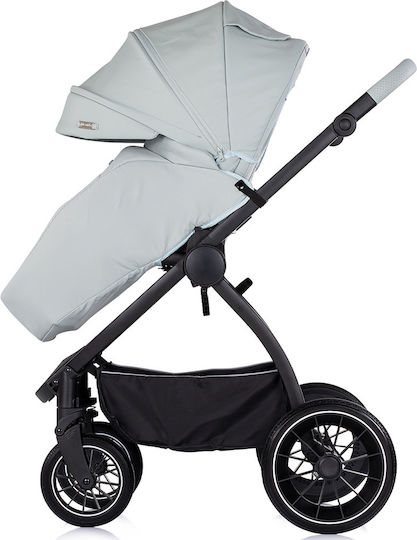 Chipolino Prestige Verstellbar 3 in 1 Baby Kinderwagen Geeignet für Neugeborene Matcha 9.35kg