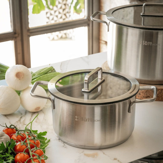 Lätt Home Vita Collection Oală Adâncă Din Oțel Inoxidabil 8lt