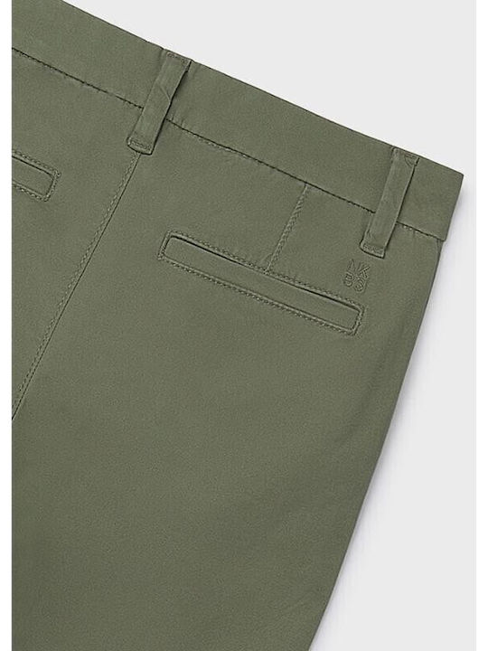 Kids' Pants Chino Green Basic