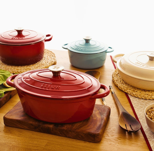 Lätt Home Dutch Oven Cocotte Ρηχή Κατσαρόλα από Μαντέμι 3.85lt Lätt Home Dutch Oven Cocotte Ρηχή Κατσαρόλα από Μαντέμι 3.85lt