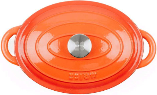 Lätt Home Dutch Oven Cocotte Ρηχή Κατσαρόλα από Μαντέμι 3.85lt Lätt Home Dutch Oven Cocotte Ρηχή Κατσαρόλα από Μαντέμι 3.85lt