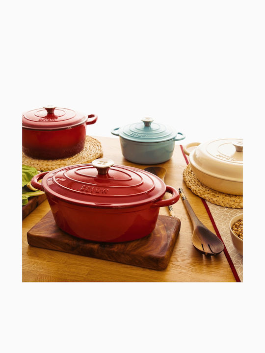 Lätt Home Dutch Oven Cocotte din Fontă 3.85lt