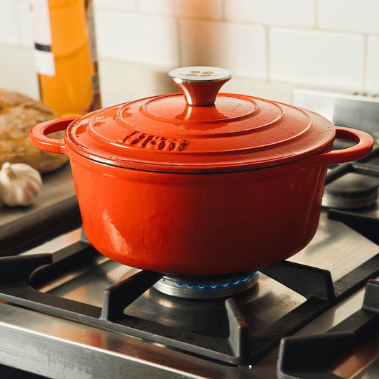 Lätt Home Oală Adâncă Din Fontă 2.8lt 22cm
