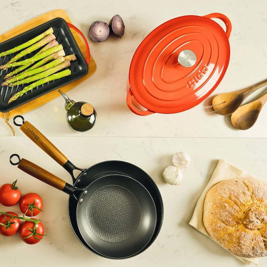 Lätt Home Oală Joasă Din Fontă 3.85lt / 33cm