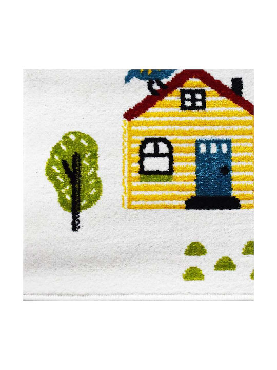 Saray Home Kids Synthetic Rug 3d Farm Adventure 160x210cm