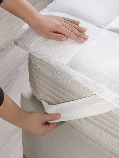 Hauz Matratzentopper Royal Einzel Baumwolle 100x200cm