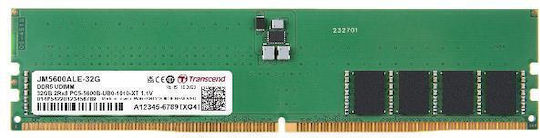 Transcend 32GB DDR5 RAM mit Geschwindigkeit 4800 für Schreibtisch